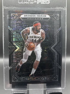 2021-22 Obsidian Silver Etch Brandon Ingram No. 107 Pelicans - Picture 1 of 2