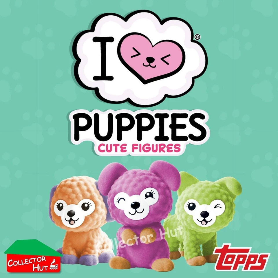 Topps I Love Puppies Cute Blind Bag Mini Figuren