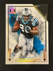Jonathan Stewart 2025 Impeccable Emerald Parallel /10 Panthers - Picture 1 of 2