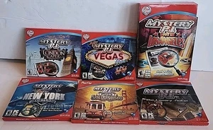 Lot Of 6 PopCap Mystery P.I. CD-ROM Games See Pics/Desc - Picture 1 of 24