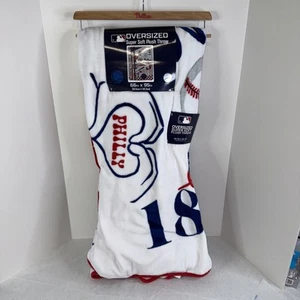 Philadelphia Phillies 95”x66” REVERSIBLE OVERSIZED THROW Bettdecke Pegasus-MLB - Bild 1 von 7