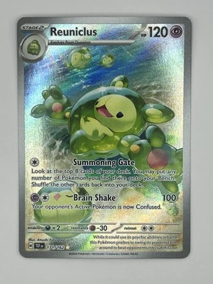 Reuniclus 171/162 Sv05: Temporal Forces Holo IR Illustration Rare TCG NM - Image 1 of 2
