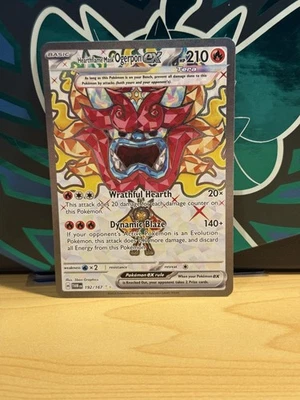 Hearthflame Mask Ogerpon ex 192/167 Sv06: Twilight Masquerade Holo - Image 1 of 2