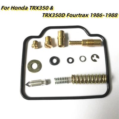 Nuevo kit de reparación de carburador para Honda FourTrax 350 TRX350 4x4 Four Trax 1986 1987 Foto 1 de 4