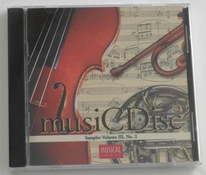 NEW sealed Musical America musiCDisc Sampler Volume 3; No. 2 CD - Picture 1 of 1