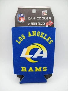 Los Angeles Rams Can Cooler Two Sided Design NFL Collapsible Koozie Wincraft USA - Picture 1 of 2