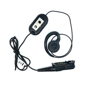 Auriculares negros hebilla de rotación 360' para radio XPR3300 XPR3500 HKLN4436A - Imagen 1 de 3