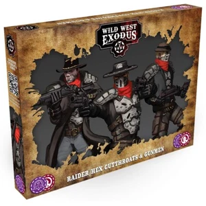 Raider/Hex Cutthroats and Gunmen Warcradle studios Wild West Exodus Outlaws New - Picture 1 of 1