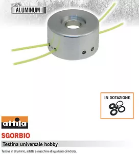 TESTINA FILO ROTANTE PROFESSIONALE DECESPUGLIATORE ALLUMINIO SGORBIO ULTRALIGHT - Imagen 1 de 1