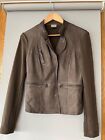 pennyblack leather/wool jacket size 40 light brown/grey165/88A used