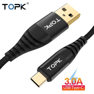 Usb To Type-c 3A Fast Charge Usb Cable For Samsung Galaxy,Huawei,One Plus, Cubot - Picture 1 of 10