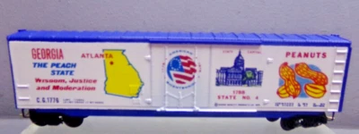 N Scale Kadee 38020 GEORGIA State 50' Single Door Boxcar 40509 C32369 - Image 1 of 4