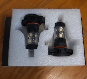 For Jeep Wrangler JL 2010-2020 2504 PSX24W White LED Fog Driving Light Bulbs US - Picture 1 of 2