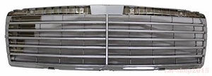 Front Grille for Mercedes Benz W210 1995-1999 Pre-Facelift  Chrome w/11 Moulding - Picture 1 of 1