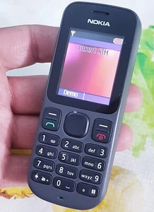 Nokia 100 Phantom Black (Vodafone) Mobile Phone Excellent Condition With Charger - Picture 1 of 7