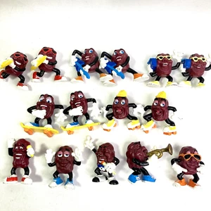 California Rosins Figuren Konvolut 15 Vintage 80er Jahre Spielzeug Miniatur Figuren - Bild 1 von 15