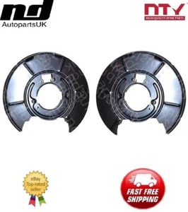 Rear L+R Brake Disc Dust Cover Back Plate Shield For BMW Series 3 E36 E46 Pair - Picture 1 of 12