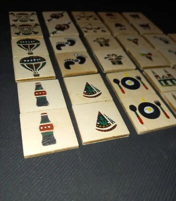 Holz Memory, Lernspiel, spielzeug, Gesellschaftsspiel, Kinderspiel, Family,spiel - Bild 1 von 4