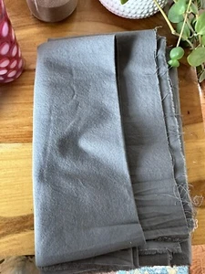Purl Soho Spectrum Cotton Fabric 1 YD Slate Gray Quilting Sewing - Picture 1 of 2