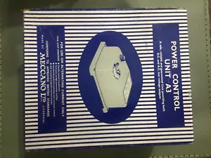 EXCELLENT 1954 MECCANO A3 POWER CONTROL UNIT BOXED FOR HORNBY DUBLO MODEL TRAINS - Picture 1 of 24