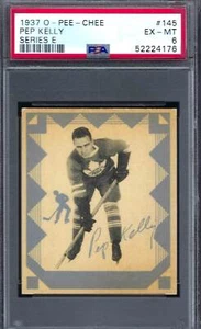 1937 O-PEE-CHEE HK #145 PSA 6 Regis Pep Kelly Maple Leafs 145 - Picture 1 of 2
