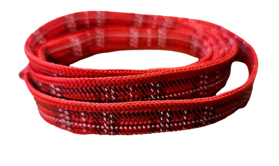 1x PAIR FLAT RED/BLACK TARTAN PRINT SHOE SNEAKER TRAINER LACES FREE UK P&P 115cm - Image 1 of 4