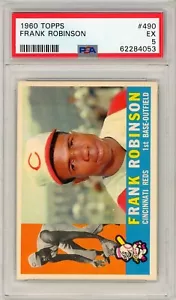 1960 Topps Frank Robinson #490 PSA 5 P1372 - Picture 1 of 2