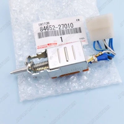 Conjunto de interruptor de limpiaparabrisas genuino OEM Toyota Land Cruiser BJ40 FJ40 1977-1984 Foto 1 de 4