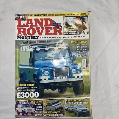 Land Rover Monthly Magazine. budget build - Image 1 of 4