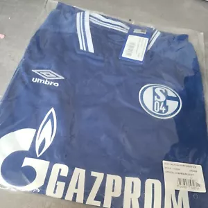 ¡NUEVA!!️️️ FC Schalke 04 Camiseta Grande CON PATROCINADOR RUSO PROHIBIDO - Imagen 1 de 5