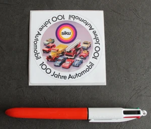 Autocollant / Sticker - SIKU 100 ans d'automobile - Picture 1 of 2