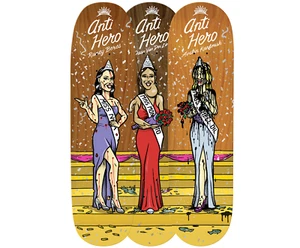 Anti Hero Todd Francis Ms Corporate Greed Series Full Set 3 Skateboard Decks - Picture 1 of 1