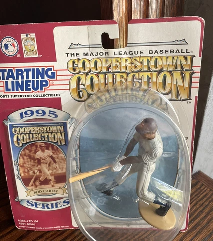 1995 ROD CAREW Starting Lineup Figure Cooperstown Collection Twins MLB SLU New Cover