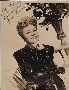 CARMEN NAVASCUES - Spanish Actress/Singer - Original Handsigned B/W Photo - 1940 - Picture 1 of 2