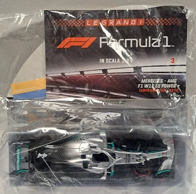 MERCEDES -AMG F1 W10 EQ POWER+ LEWIS HAMILTON 2019 N.3 SCALA 1:24-RAPIDACONSEGNA - Immagine 1 di 2
