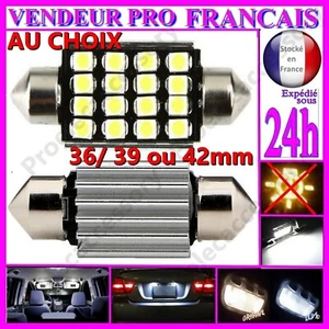 Bulb Almond Lamp A LED SMD C5W Anti Error Xenon 36 39 42MM for Car 12 - Picture 1 of 30