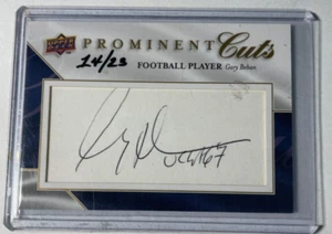 GARY BEBAN 2009 UPPER DECK PROMINENT CUTS AUTOGRAPH AUTO #14/23 -UCLA!! - Picture 1 of 2