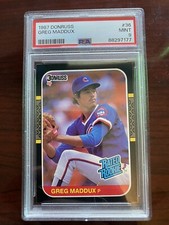  1987 Donruss Greg Maddux