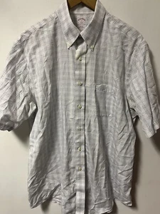 Brooks Brothers 346 Original Poloshirt Größe 16 1/2 16,5 S/S Herren " - Bild 1 von 6
