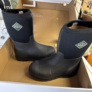 Muck Boot Kids' Youth Black Hale Boot KBH-000 All Sizes - Picture 1 of 6