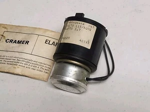 Vintage Cramer Elapsed Time Seconds Indicator Meter Type 636-AA New Old Stock - Picture 1 of 3
