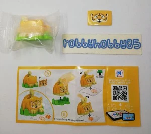 SE142 D STAMPINO TIGRE + BPZ KINDER SORPRESA ITALIA 2018/2019 MIXART - Picture 1 of 1