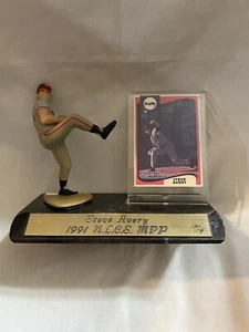 1994-Kenner-Starting Lineup-Steve Avery Atlanta Braves-loose On “trophy Mount” - Imagen 1 de 5