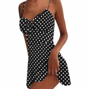 Mujeres Boho Floral Mini Vestido Solero Cuello en V Verano Vacaciones Playa Manga Corta - Imagen 1 de 5