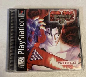 Tekken 3 (Sony PlayStation, PS1 1998) etichetta nera completo testato CIB - Foto 1 di 5