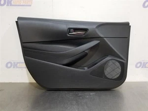 23 2023 TOYOTA GR COROLLA HATCHBACK OEM DRIVER LEFT FRONT DOOR TRIM PANEL BLACK - Picture 1 of 12