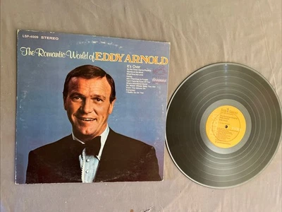 Eddy Arnold: The Romantic World of Eddy Arnold - LP Vinyl Record Very Good  - Image 1 of 4