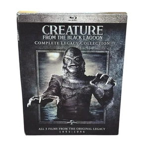 Creature from the Black Lagoon Complete Legacy Collection Blu-ray 3 Films - Picture 1 of 4