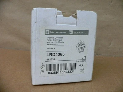 Relé de sobrecarga térmica Telemecanique Lrd 4365 - Imagem 1 de 3