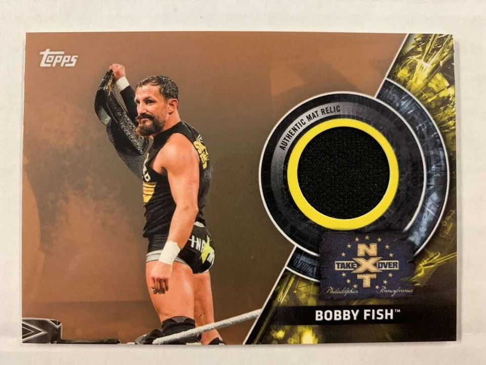 2018 Topps Then Now Forever Mat Relics PARALLEL WWE Wrestling Pick From List - Image 1 of 1